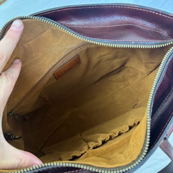 Patricia Nash Bolsena Leather Floral Bright Tote Shoulder Purse Bag Winter Bloom - Picture 13 of 14